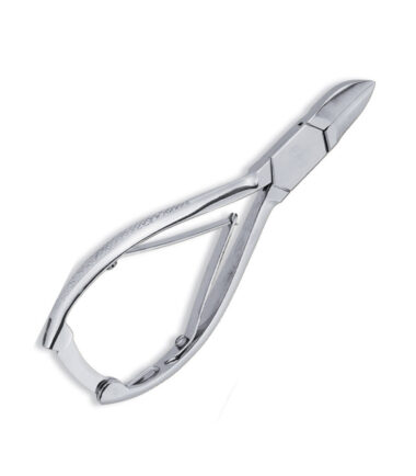 Straight Blade Double Spring Textured Handles & Lock Nail Nippers