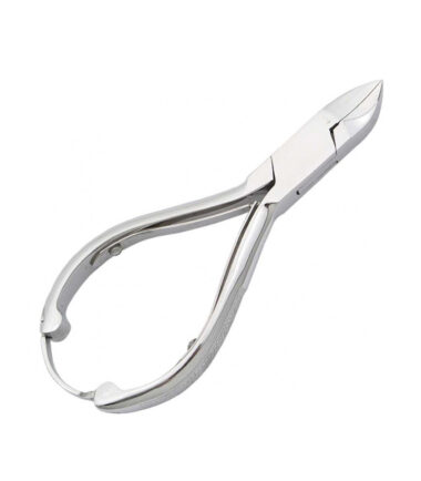 New Design Double Spring Concave Blade Textured Handle Nail Nippers