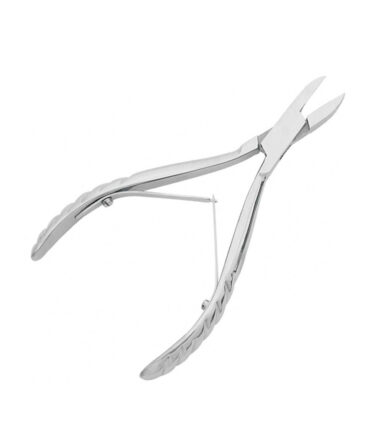 Textured Handle Straight Blade Double Spring Nail Nipper