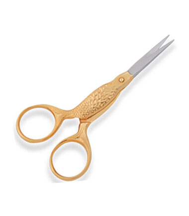 Half Gold Plated Fish Scissors