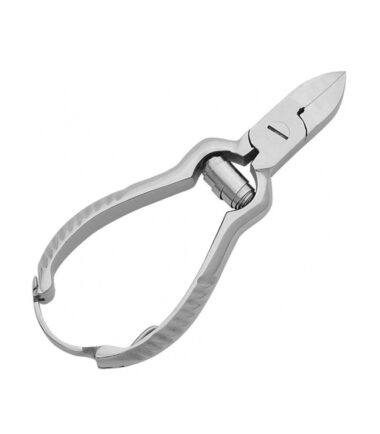 Arrow Back Lock Barrel Spring Nail Nippers With Textured Handles