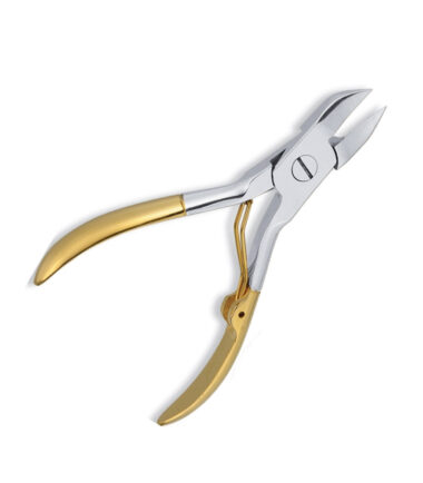 Half Gold Plated Single Spring Nail Nippers
