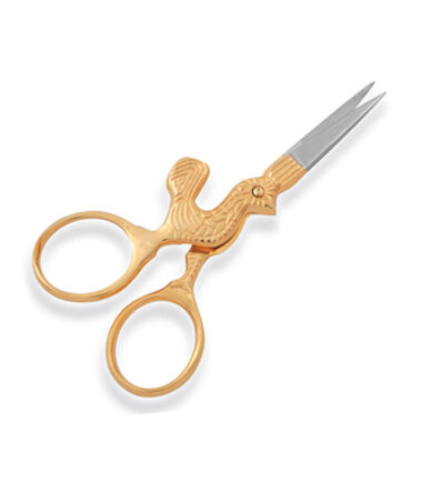 Half Gold Plated Cock Scissors