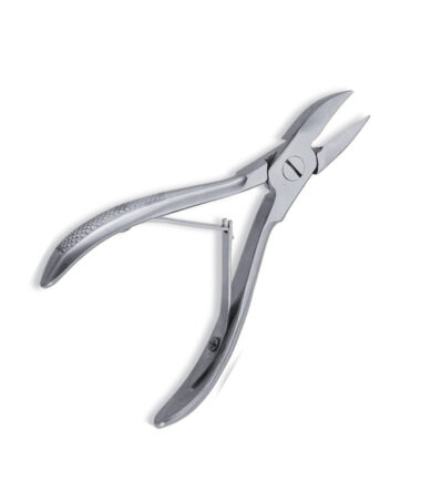 Straight Blade Textured Handles Double Spring Nail Nippers