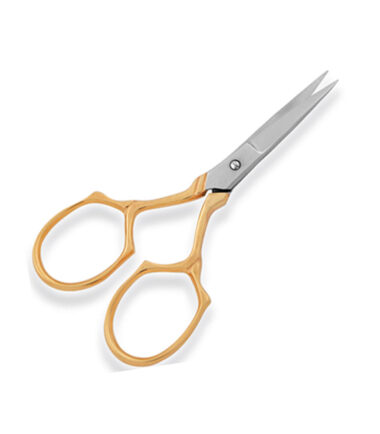 Half Gold Plated Fancy Scissors