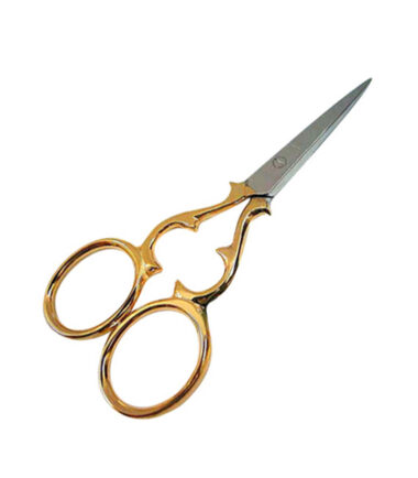 Half Gold Plated Fancy Scissors
